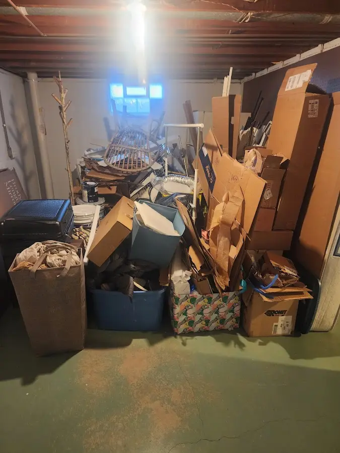 Roll-off dumpster container at job site for Construction Dumpster Rental in Lakeland